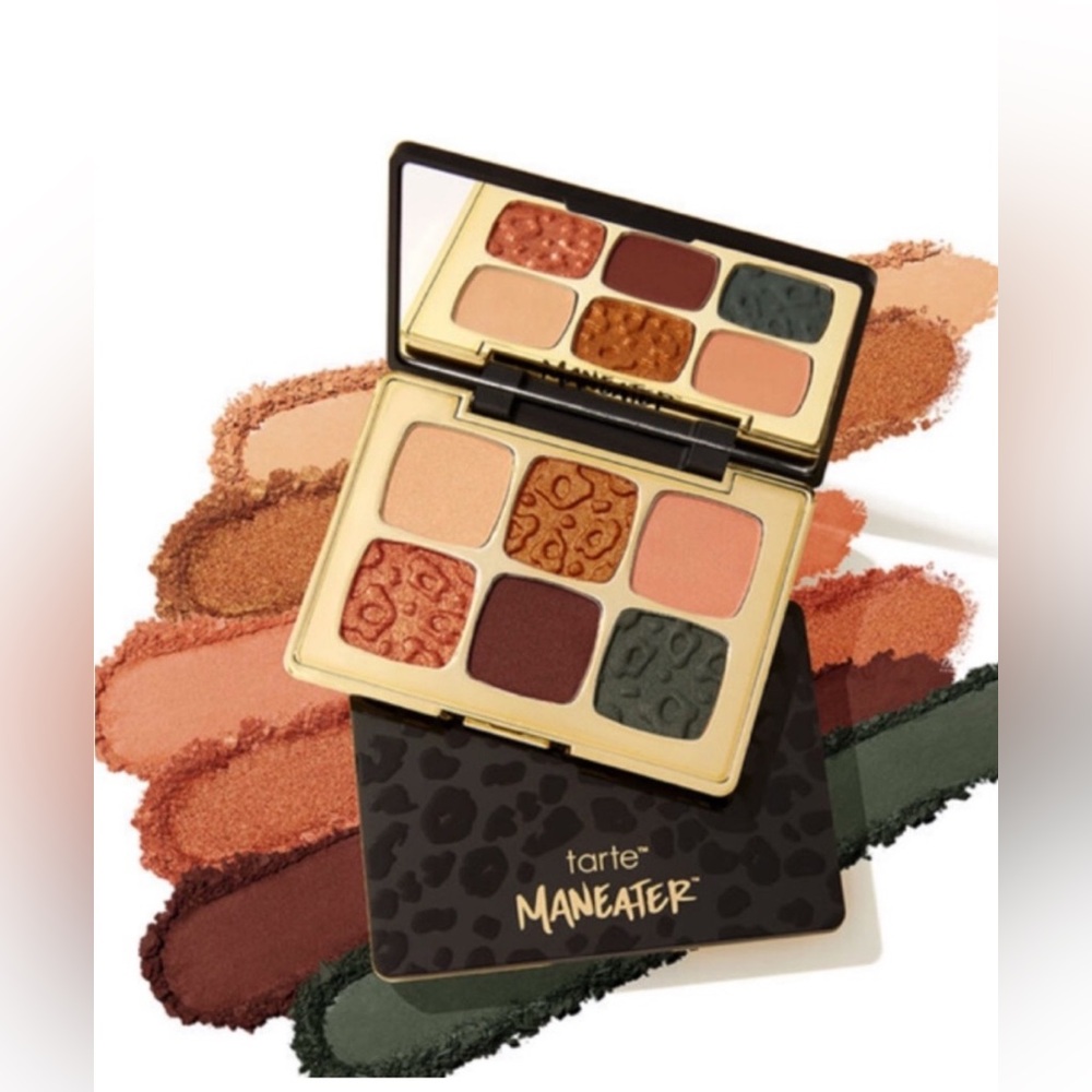 Tarte Maneater Catitude Mini Travel Eyeshadow Palette Smoky Eye Makeup NEW